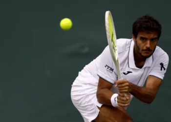 Francisco Cabral Wears Black Ribbon at Wimbledon to Honour Diogo Jota