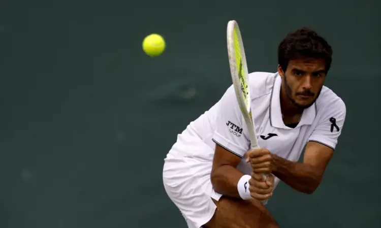 Francisco Cabral Wears Black Ribbon at Wimbledon to Honour Diogo Jota