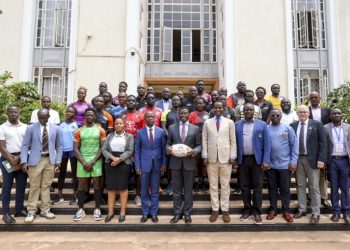 Katikkiro Mayiga Rallies Men to Lead in Fight Against HIV at Kabaka Coronation Rugby 7s Launch