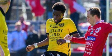 Calvin Kabuye: Swedish Top-flight Side Mjällby Loans Uganda Cranes Forward to Varbergs