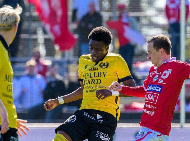 Calvin Kabuye: Swedish Top-flight Side Mjällby Loans Uganda Cranes Forward to Varbergs