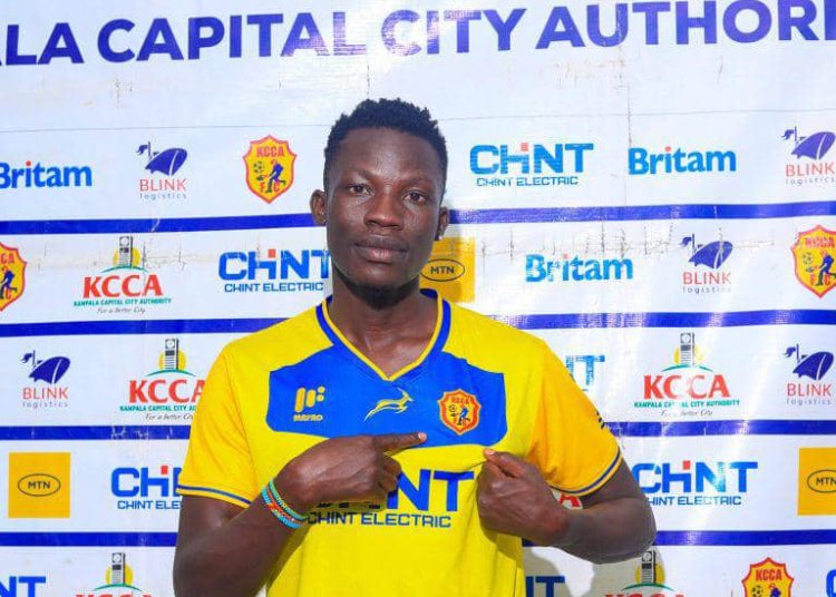 Fillbert Obenchan Signs New KCCA Deal