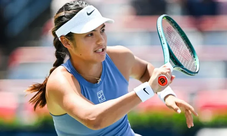 Raducanu Advances in Montreal; Boulter Exits