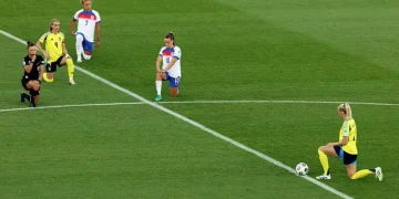 Lionesses Abandon ‘Taking The Knee’ After Carter’s Racist Abuse