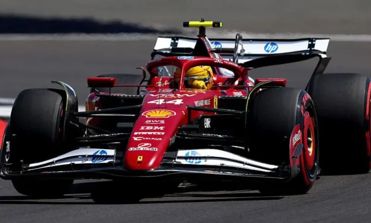 Hamilton Leads First Practice at British Grand Prix