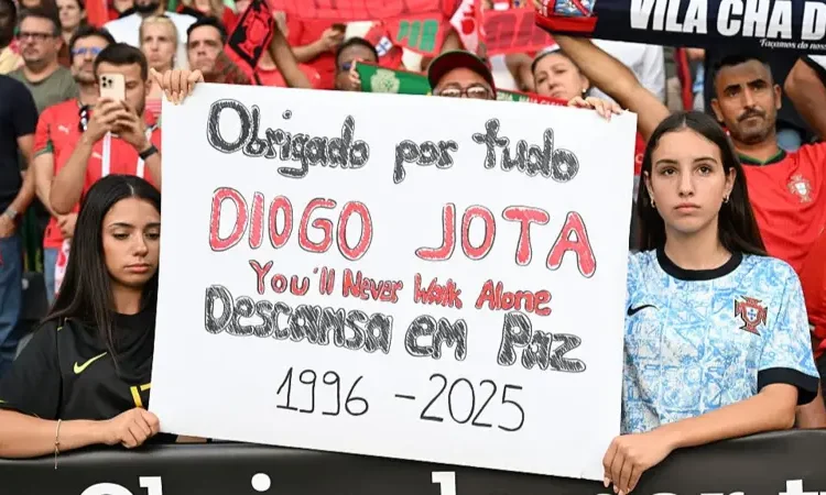 Jota Honoured at Women’s Euros and Club World Cup