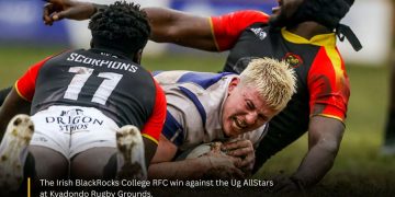 BlackRock Outmuscle Uganda All Stars in Exhibition Clash at Kyadondo