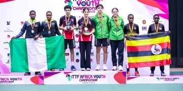 Uganda Finishes With Silver And Two Bronze Medals at ITTF African Youth Championships