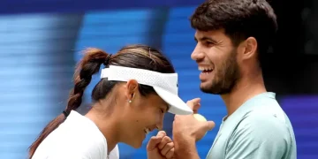 Raducanu and Alcaraz Captivate Crowd Despite Mixed Doubles Loss at US Open