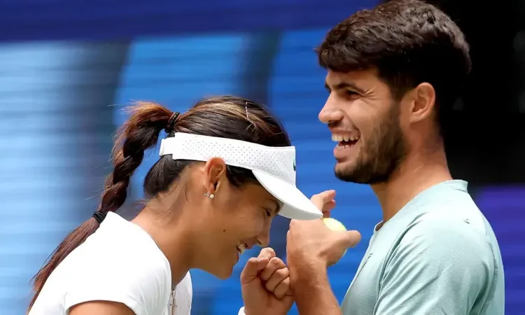 Raducanu and Alcaraz Captivate Crowd Despite Mixed Doubles Loss at US Open
