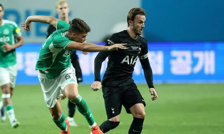 Maddison Suffers Knee Injury in Spurs Friendly