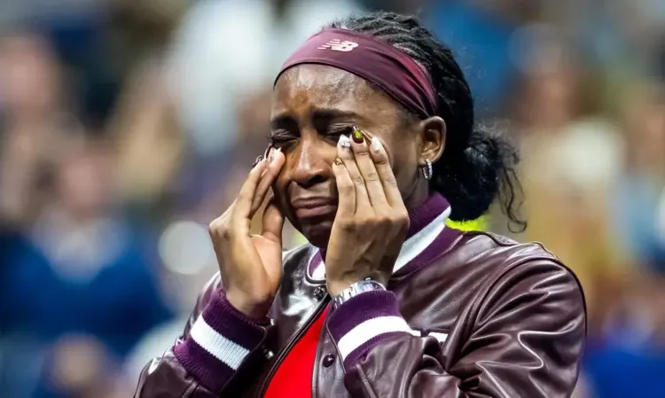 Tearful Coco Gauff Thanks Simone Biles After US Open Win