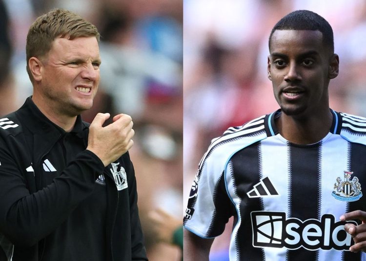 Isak Doubtful for Season Opener as Newcastle Striker Trains Away from Squad