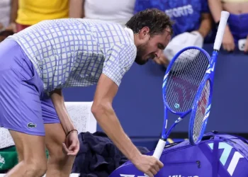 Medvedev Fined for On-Court Meltdown at US Open