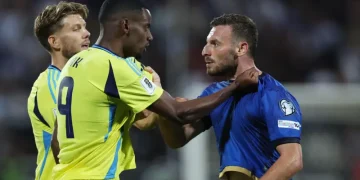 Isak Back on The Pitch as Sweden Lose to Kosovo