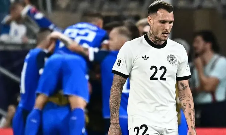 Germany Stunned by Slovakia in World Cup Qualifier