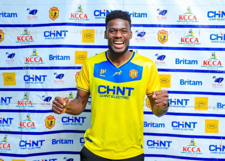 KCCA Land Versed Defender Enock Walusimbi
