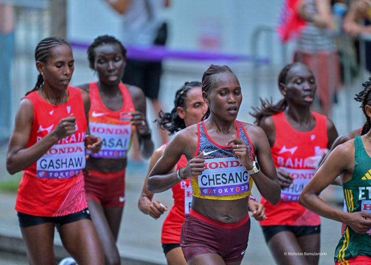 Chesang 12th as Ugandan Runners Push Through Tokyo Marathon