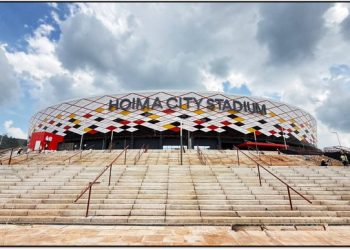PHOTOS: Hoima Stadium Nears Finish as Final Installations Begin