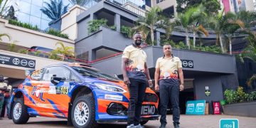 Nasser and Katumba Toast African Rally Glory with Next Media Stop