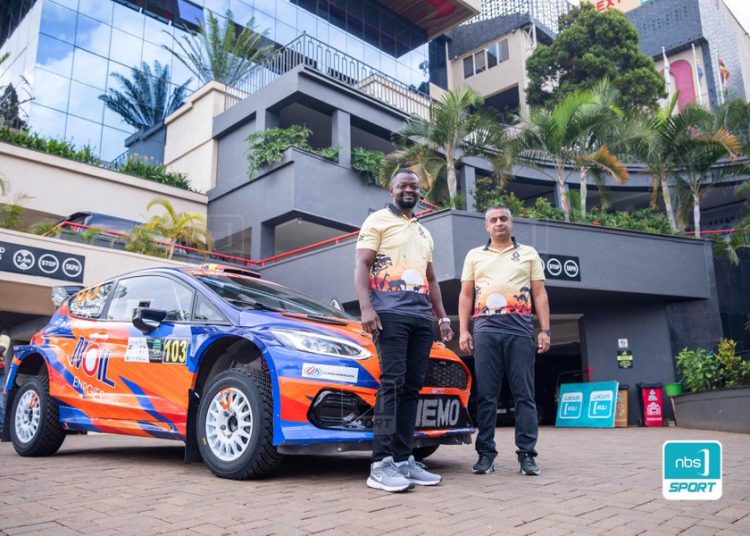 Nasser and Katumba Toast African Rally Glory with Next Media Stop