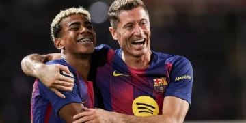 Lewandowski Winner Seals Comeback, Sends Barcelona to La Liga Summit