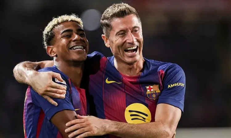 Lewandowski Winner Seals Comeback, Sends Barcelona to La Liga Summit