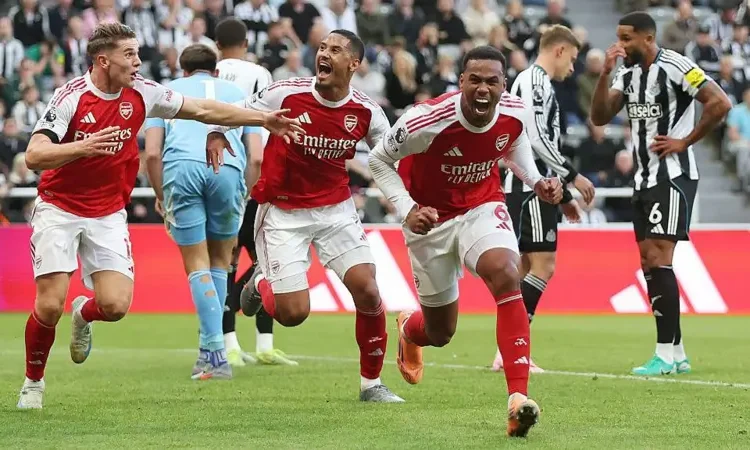 Gabriel’s 96th-Minute Header Seals Dramatic Arsenal Comeback Against Newcastle