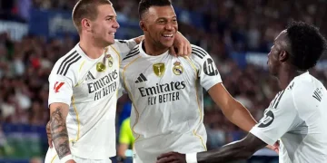 Mbappé Brace Seals Sixth Straight Win for Dominant Real Madrid