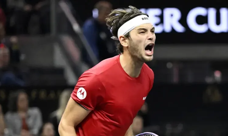 Fritz Stuns Alcaraz as Team World Dominates Day Two of Laver Cup