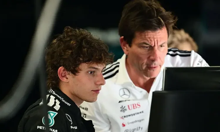 Mercedes’ Antonelli “Underwhelming” at Monza, Says Wolff