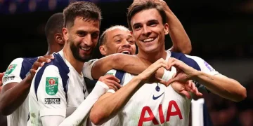 Palhinha Overhead Kick Powers Spurs Past Doncaster in Carabao Cup