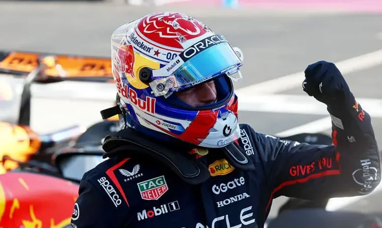 Verstappen Smashes Lap Record for Monza Pole