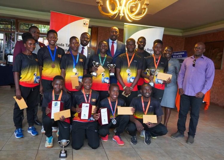 Tashobya Challenges Young Table Tennis Stars to Build on Medal Success