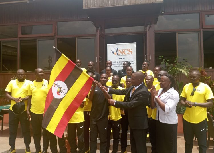 Team Uganda Flagged Off for Tokyo World Athletics Championship