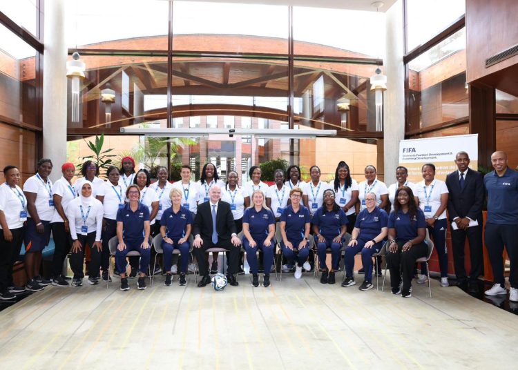 FIFA President engages with new African FA Presidents and women coaches in Rabat