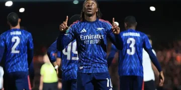 Eze Secures Arsenal’s Passage to Carabao Cup Fourth Round