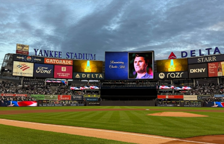 Yankees Hold Moment of Silence to Honor Slain Activist Charlie Kirk