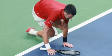 Injured Djokovic Crashes Out of Shanghai Masters, Stunned by Vacherot