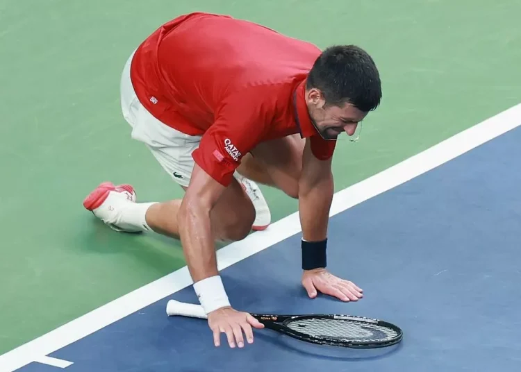 Injured Djokovic Crashes Out of Shanghai Masters, Stunned by Vacherot