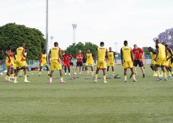 Uganda Cranes Begin Training in Botswana Ahead of Crucial World Cup Qualifier
