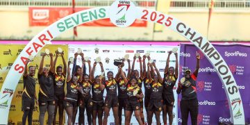 Uganda Women Clinch 2025 Safari 7s Silver, Men Bag Challenger Trophy