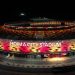 Hoima Stadium Glows in Uganda’s Colors as LED Lights Installed