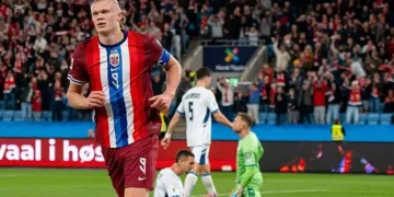 Haaland Hat-Trick Seals Dominant Norway Win, Boosts World Cup Hopes