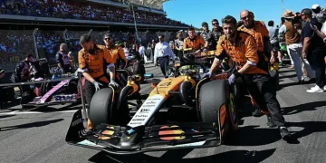 Red Bull Fined for Tampering with Norris’ Grid Marker