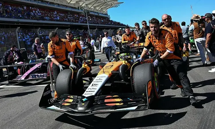 Red Bull Fined for Tampering with Norris’ Grid Marker