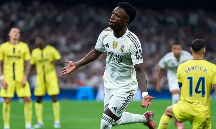 Vinicius Double Fires Real Madrid to La Liga Summit