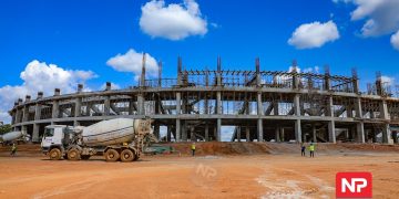 PHOTOS: Akii-Bua Olympic Stadium Takes Shape as Structural Frame Rises