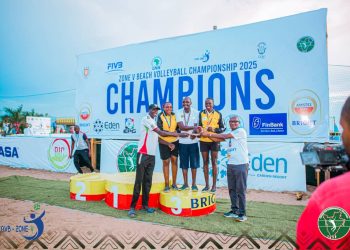 Uganda Secure Bronze At CAVB Zone V Beach Volleyball Championship
