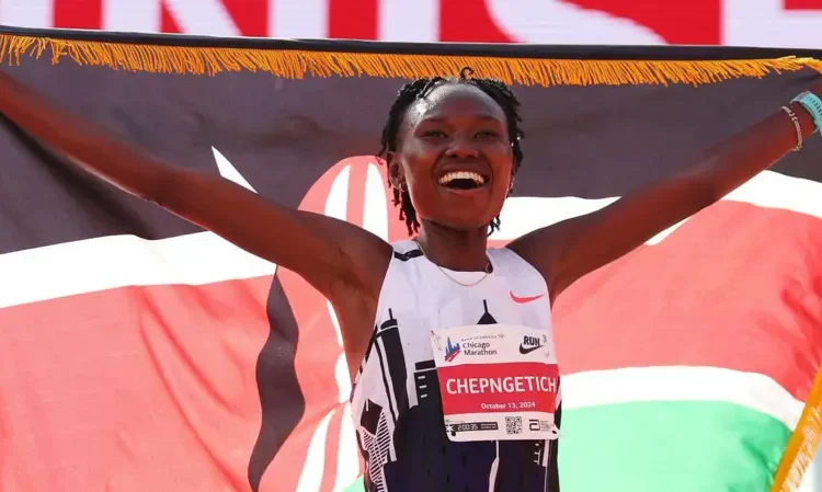 Marathon World Record Holder Ruth Chepngetich Banned for Three Years